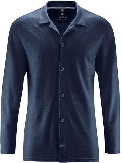 HempAge Weiches Pyjamahemd Hanf/Biobaumwolle