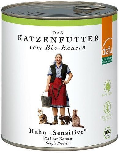 defu Bio Huhn Sensitiv Pâté für Katzen