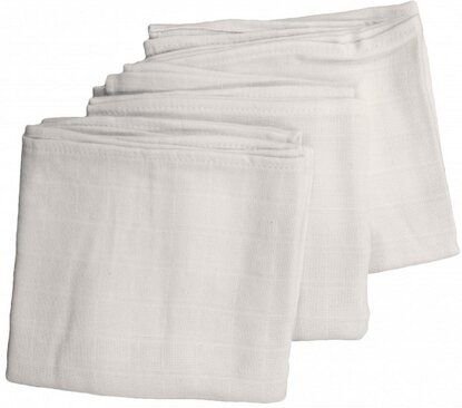 Easy Dort Baby Windeln Aus Bio-Baumwolle - 63x63 Cm (3er Pack)