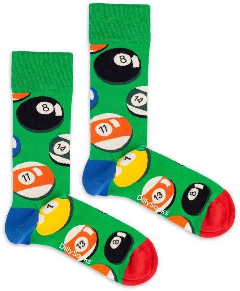 DillySocks Socken Lucky Eight aus Biobaumwoll-Mix