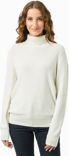 ORGANICATION Rollkragenpullover aus Bio-Baumwolle