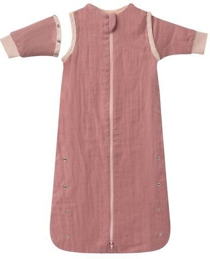 Mababu 0.5 TOG Kugelschlafsack Sommer | Babyschlafsack Musselin Bio-Baumwolle | Mitwachsend | Ideal für Frühling & Somme...