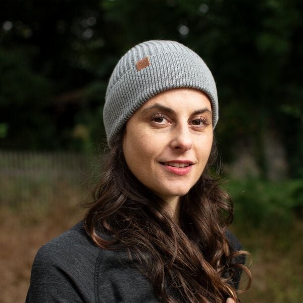 Woolona Merino Mütze - ICEWALL - 100% Merinowolle