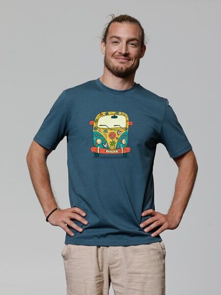 Thumbnail - watapparel T-Shirt Unisex Hippies Bus