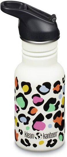 Klean Kanteen Edelstahl Trinkflasche Kid Classic 355ml Flip Sport Cap