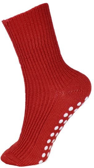 Hirsch Natur Baby Kinder Grobstrick Stopper Socken kbT Wolle