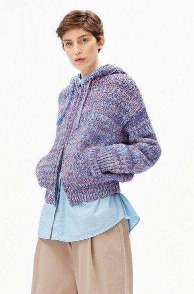 ARMEDANGELS UN-WASTED Damen Strickjacke aus Bio-Woll Mix