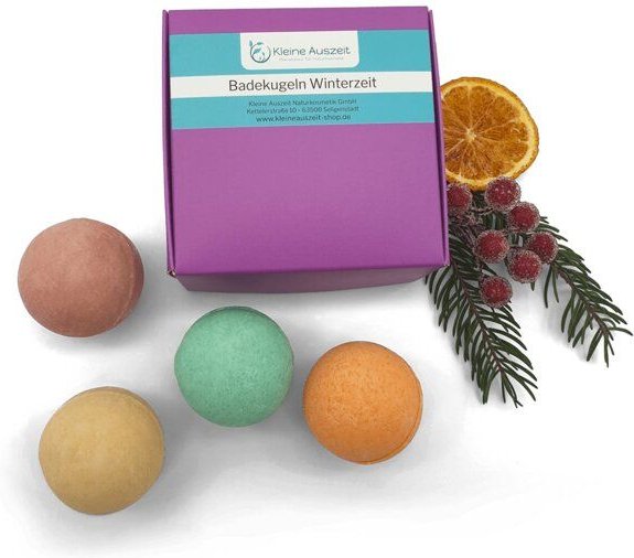 Kleine Auszeit Manufaktur Badekugeln Winterzeit