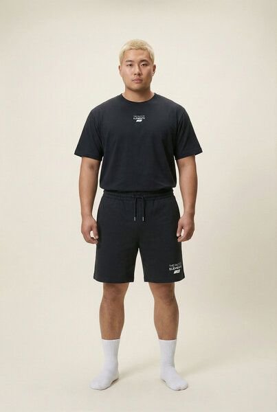 THE FACE OF ELEMENTS ESSENTIAL - RELAXED FIT SHORTS AUS 100% BIO-BAUMWOLLE