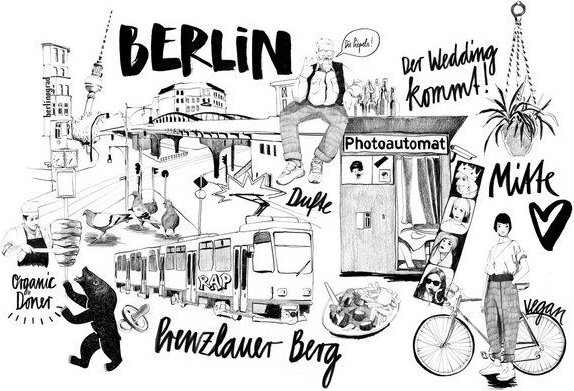 Photocircle Poster / Leinwandbild - Berlin 2