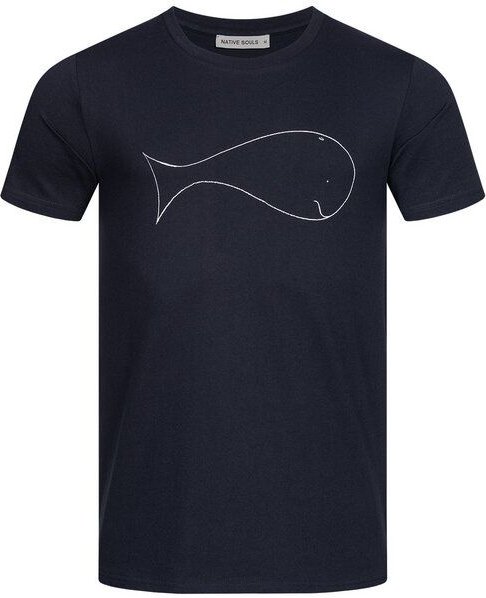 NATIVE SOULS T-Shirt Herren - Whale