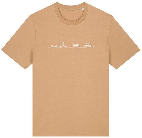 Brandless Basic Bio Unisex T-Shirt Bicycle Line 180g/m² XXS - 3 XL