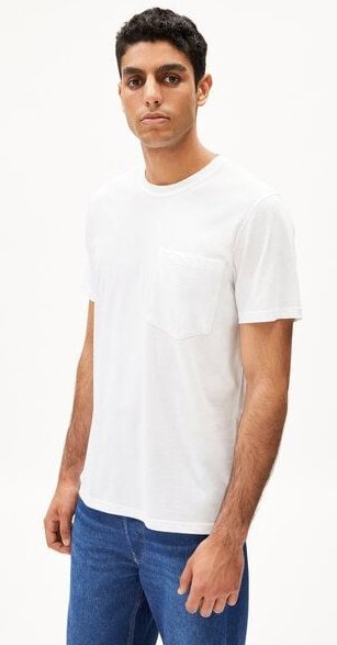 ARMEDANGELS MAARKOS POCKET - Herren Midweight T-Shirt aus Bio-Baumwolle