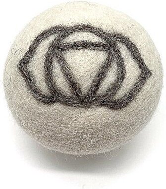 Wooliie Handgefertigte Chakra-Bälle aus 100 % naturbelassener Schurwolle – 7 Designs