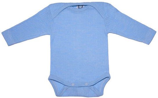Cosilana Baby-Body Langarm Bio Baumwolle kbT Wolle Seide