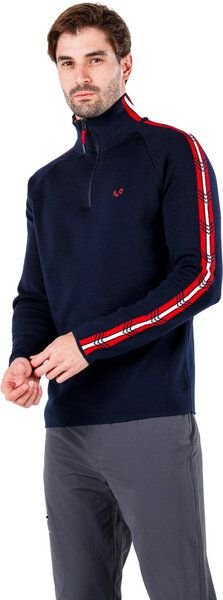 Woolona Merino Pullover Herren - NOYAN - 100% Merinowolle 1/4 (Zip)