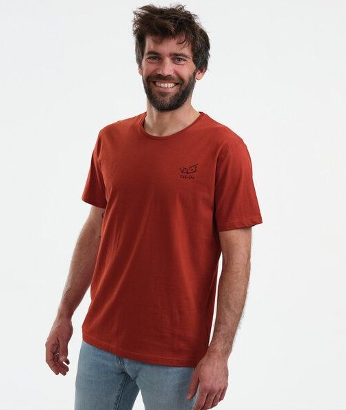 Thumbnail - GARY MASH T-Shirt Chilly Chili Miniprint aus Bio-Baumwolle