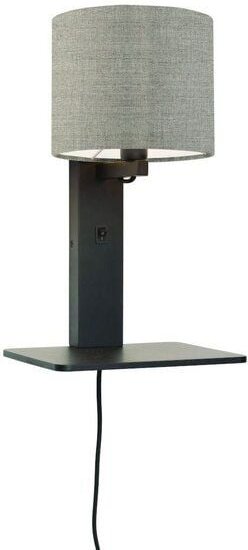 GOOD&MOJO Schwarze Wandlampe Andes