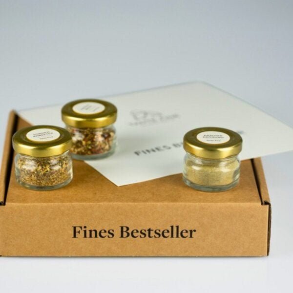 Tante Fine Bio Gewürze 9er Minis * BESTSELLER BOX * von süß bis salzig * Geschenkset