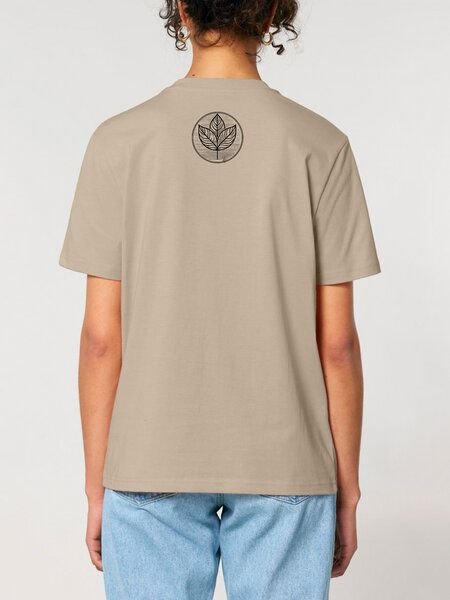 Thumbnail - Human Family Bio Unisex Rundhals T-Shirt "Create - Circle Tree"