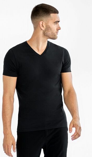 Bread & Boxers 2-Pack T-Shirts V-NECK aus Bio-Baumwolle