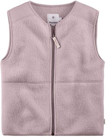 hessnatur Fleece Weste aus reiner Bio-Baumwolle