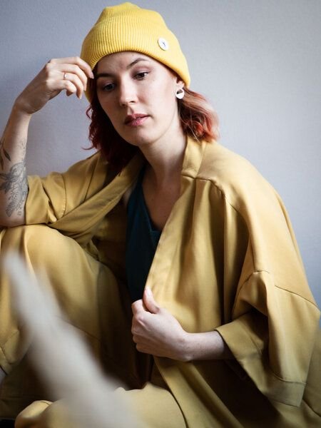 Ecostories Oversize Kimono aus Lyocell