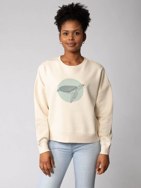 watapparel Sweatshirt Frauen Meeresschildkröte