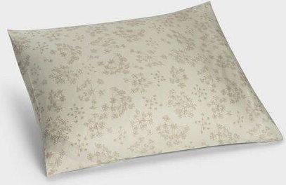 Yumeko Kissenbezug Baumwollsatin Natural Bloom