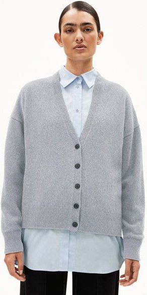 Thumbnail - ARMEDANGELS KAAJA - Damen Strickjacke aus recyceltem Kashmir Mix