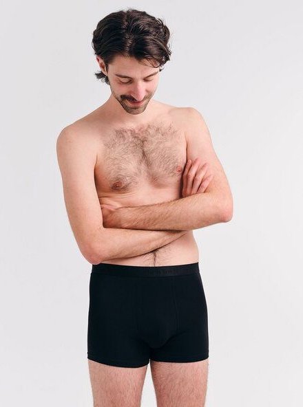 erlich textil Casual Cotton Pants, enge Boxershorts aus Bio-Baumwolle, made in Europe