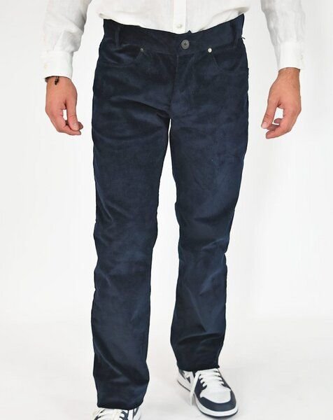 Aatise Herrenhose Zanzibar mid-raise aus Bio-Cord