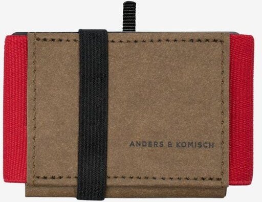 ANDERS & KOMISCH MINI PRO Wallet mit Münzfach - Kleines cleveres Portemonnaie Braun