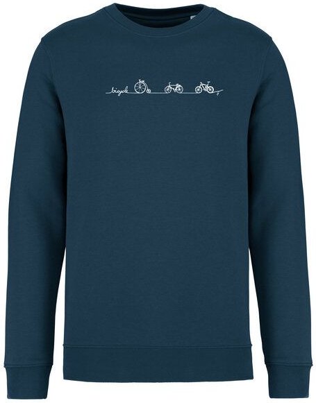 Brandless Basic Bio Unisex Sweatshirt Nr.3 Bicycle Line 350g/m²