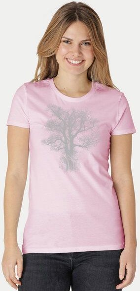 Peaces.bio - handbedruckte Biomode Damen Biobaumwoll T-Shirt Chestnut