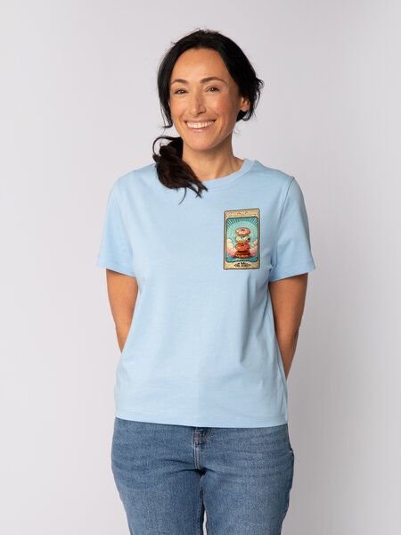 watapparel T-Shirt Frauen Tarot The Donut