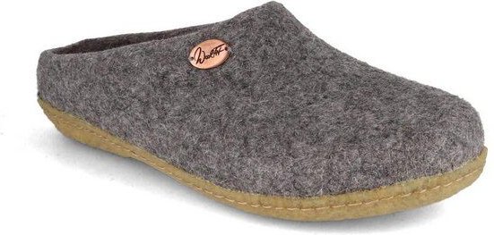 WoolFit Filzpantoffeln „Classic“ mit Naturgummisohle mit weichen Filzeinlagen