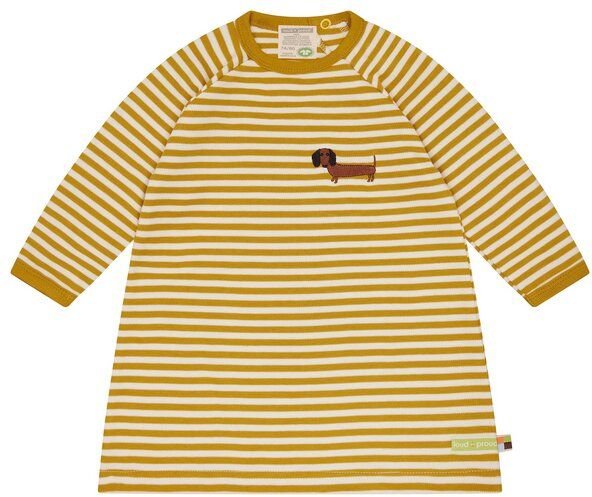 loud + proud Babys & Kinder Weiches Sweatkleid, GOTS-zertifiziert