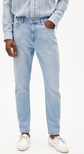 ARMEDANGELS AARJO TARPA Herren Tapered Jeans Bio-Baumwoll-Hanf Mix Comfort-Stretch