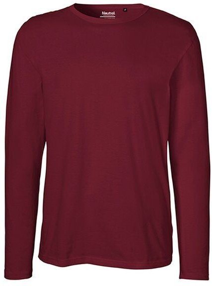 Neutral® Herren Langarm T-Shirt von Neutral Bio Baumwolle