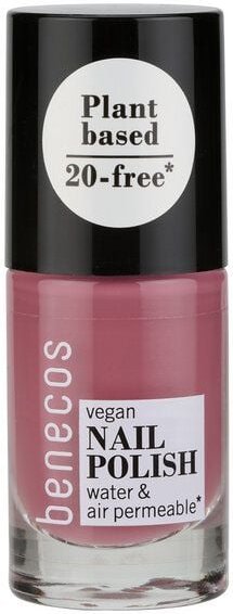benecos 20FREE – veganer Nagellack – 5ml – wasser- und luftdurchlässig