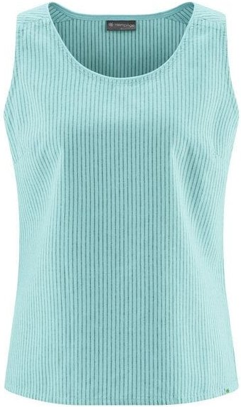 HempAge gestreiftes Tanktop Hanf/Biobaumwolle
