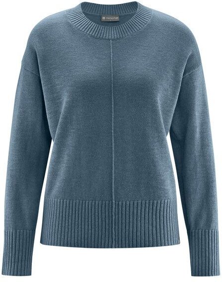 HempAge Strickpullover in Flammgarn Hanf/Biobaumwolle