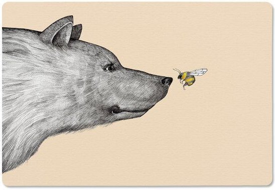 LIGARTI Holzbrettchen - Die Begegnung