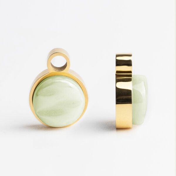 ALEXASCHA Anhänger für Ohrringe | Mix & Match Charms | Gold