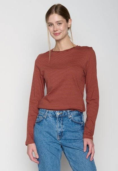 GREENBOMB Basic Yummy - Sportliches Longsleeve aus Bio-Baumwolle / GOTS / Fair & Vegan