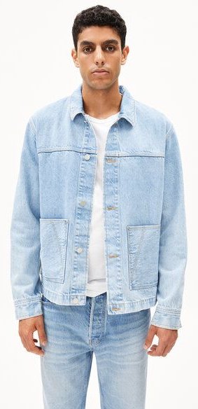 ARMEDANGELS EVAAN Herren Jeansjacke aus Bio-Baumwoll Mix