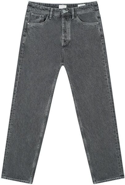 DAWN Jeans RISE Relaxed Tapered Black Denim