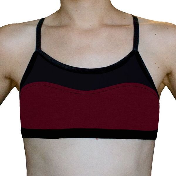 Golden Circle Clothing Bustier zweifarbig