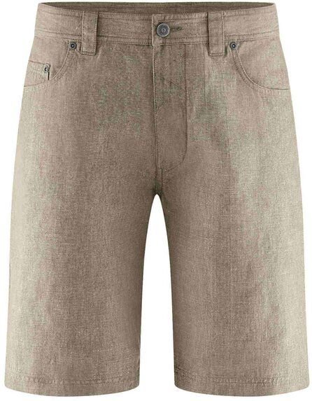 HempAge 5-Pocket Shorts meliert Hanf/Biobaumwolle